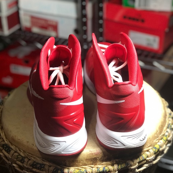 Men's Nike Hyperfuse Basket 525019-600 Red Sz 11.5 - Picture 8 of 12